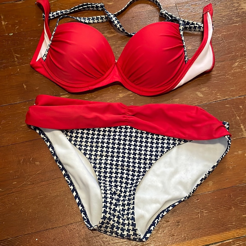 Red white & Blue bikini